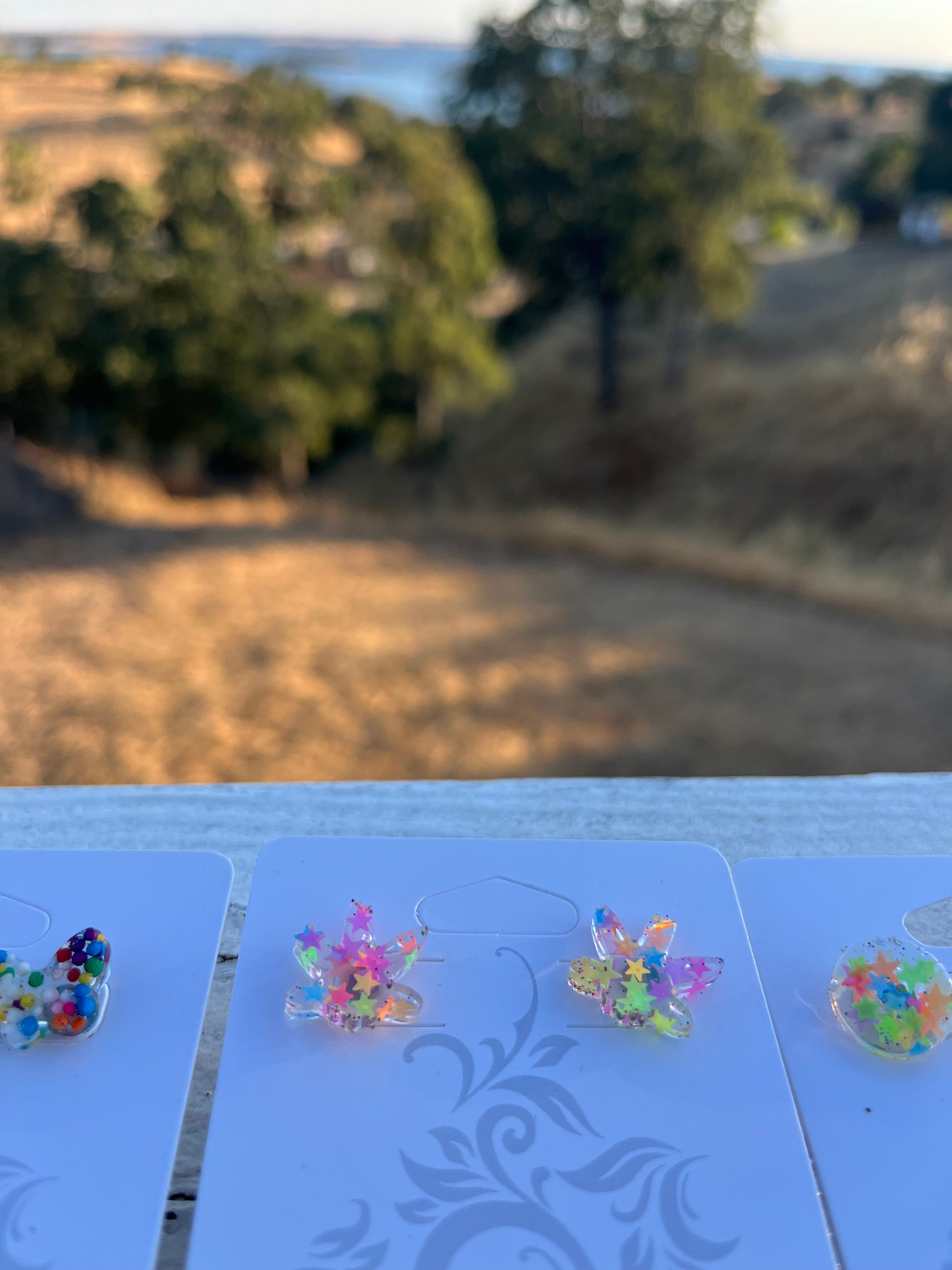 Resin Earrings